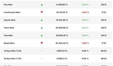 Güvenli Limana Talep Artıyor