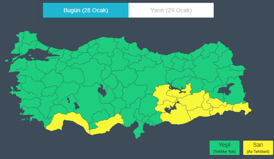 Hafta Sonu Balkanlardan Soğuk Hava Geliyor