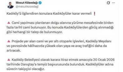 Kadıköy Cami Projesinde Gerilim