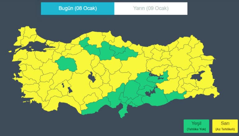 Meteorolojiden Kritik Uyarı