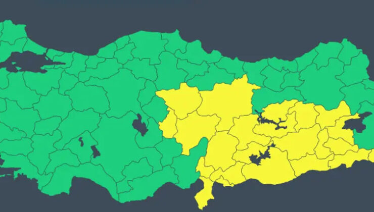 Meteoroloji’den Yoğun Yağış Alarmı