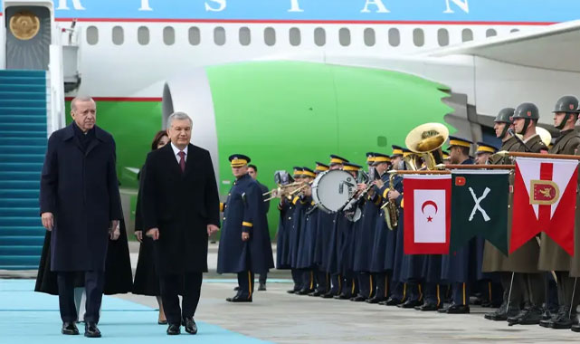 Özbekistan Cumhurbaşkanı Ankara’da