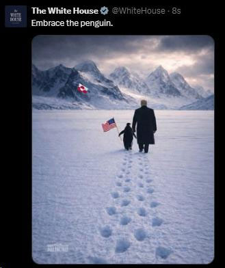 Trump ve Penguen Skandalı Sosyal Medyayı Salladı