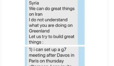 Trump’tan Dikkat Çeken Macron Paylaşımı