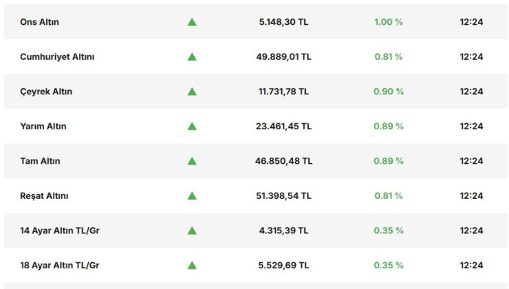 Altın ve Gümüşe Para Akışı Hızlandı