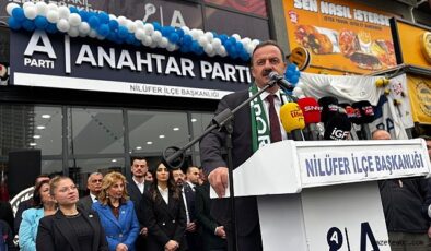 Anahtar Parti Nilüfer İlçe Başkanlığı Hizmete Açıldı