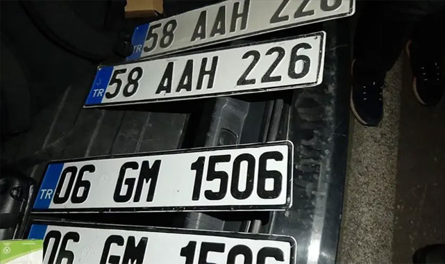 Araç Plakalarına Sert Ceza