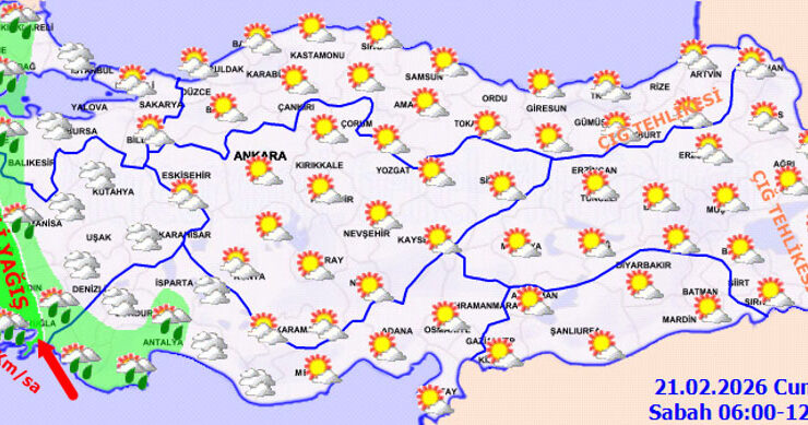 Kuvvetli Yağış Batı’yı Etkileyecek