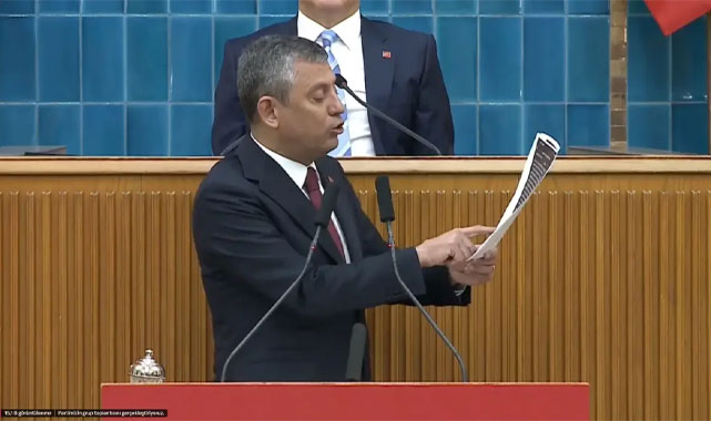 Özel’den Grup Toplantısında Şaşırtan Açıklama