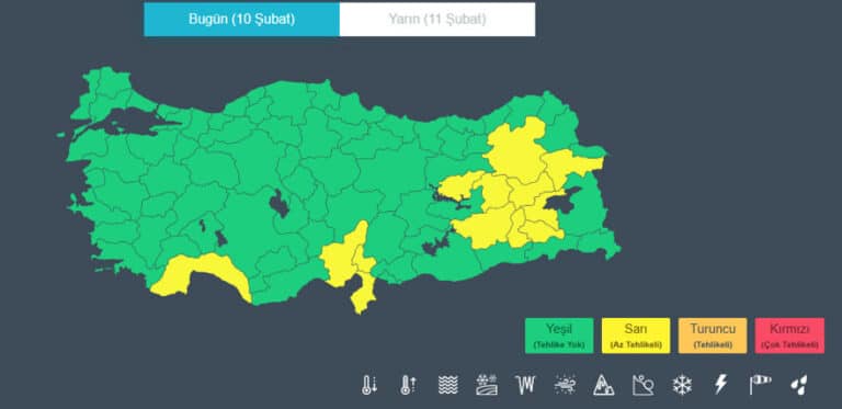 Türkiye Genelinde Sağanak ve Kar Yağışı