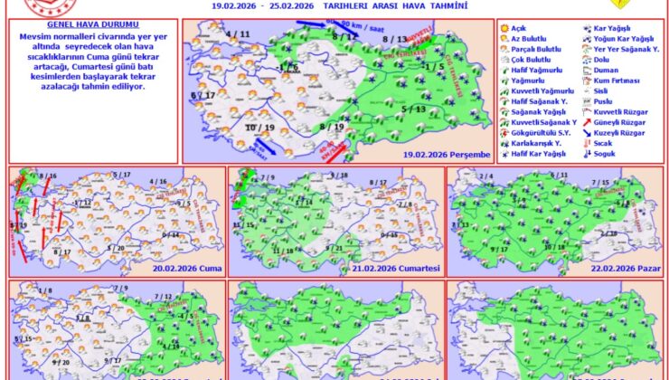 Yurt Genelinde Hava Soğudu