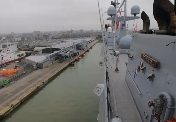 Anadolu Türk Deniz Görev Kuvveti dönüş yolunda