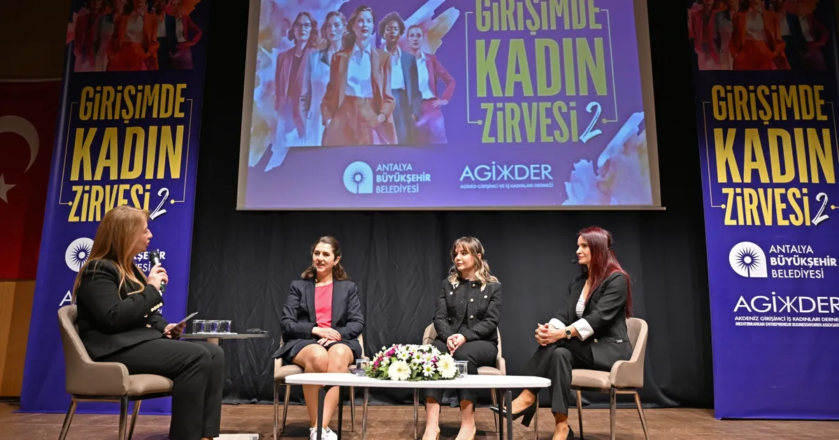 Antalya’da kadın girişimciler zirvede buluştu