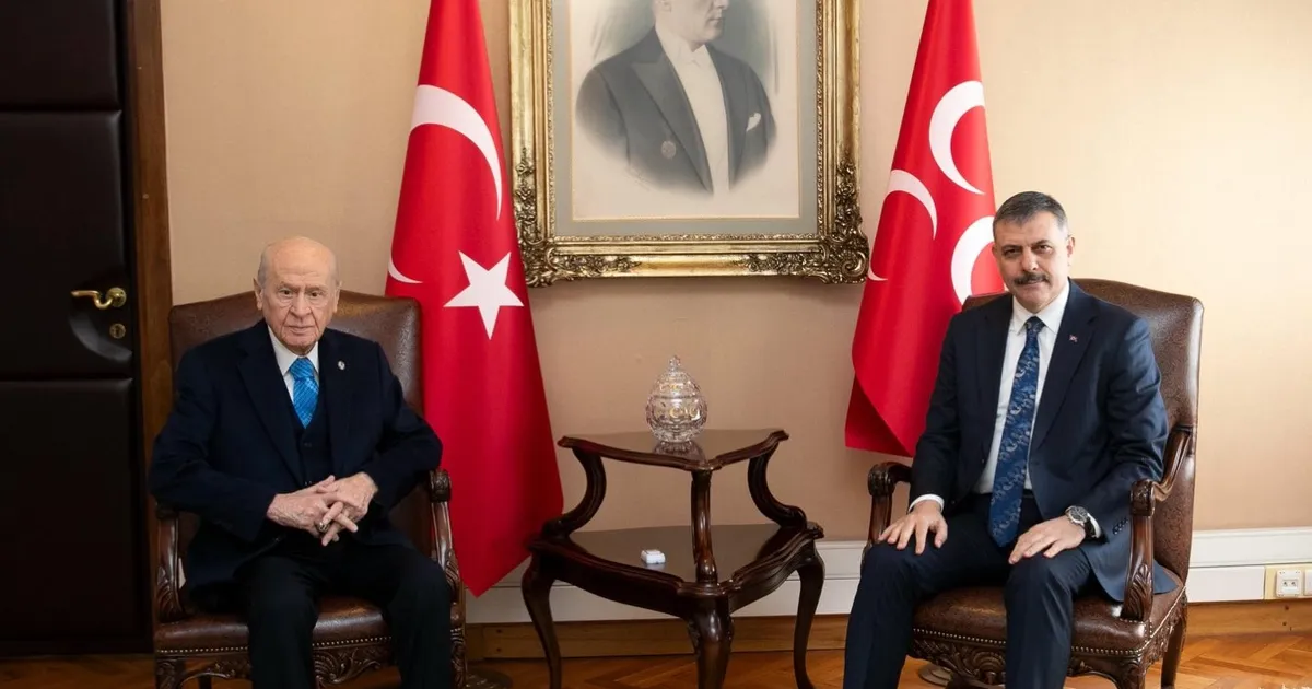 Bakan Çiftçi’den Bahçeli’ye ziyaret