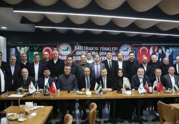 Batı Trakya Türkleri Bursa’da bayramlaştı