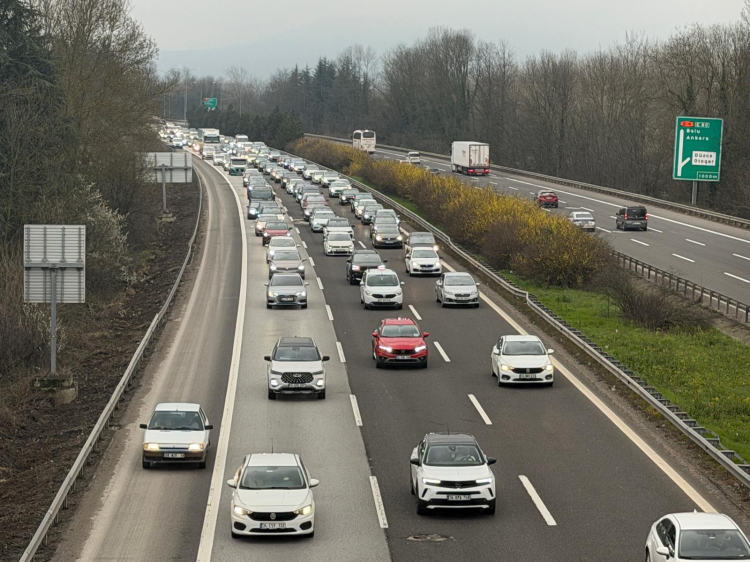 Bayram dönüşü yoğunluğu