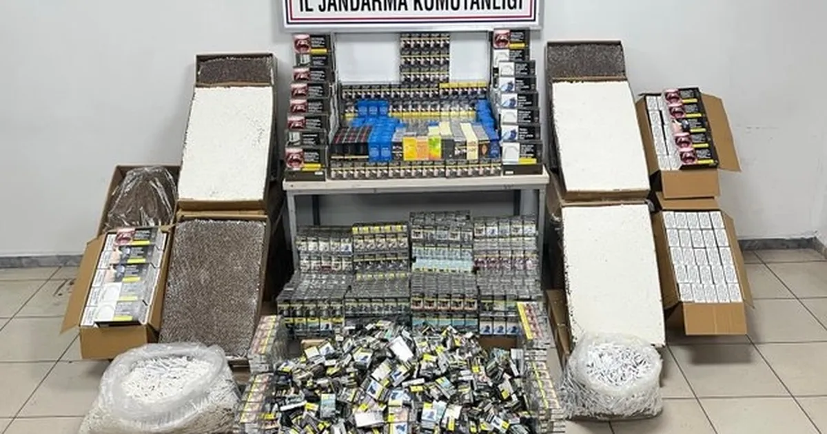 Bursa’da binlerce kaçak sigara ele geçirildi