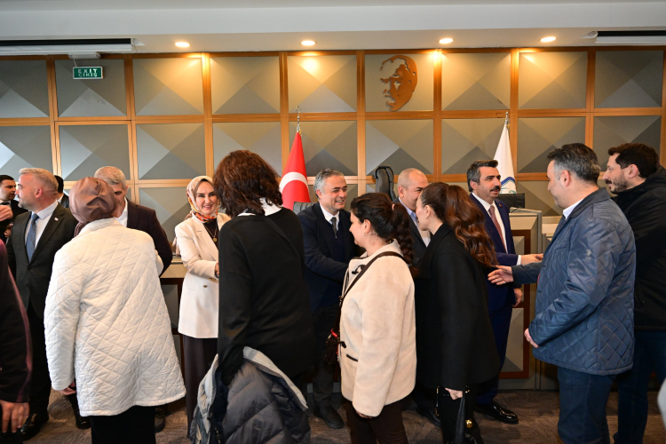 Bursa'da Yıldırım Belediyesi bayramlaştı