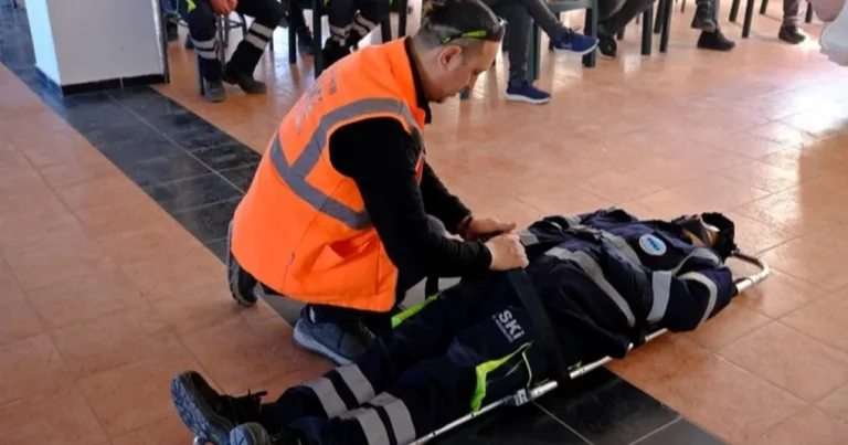 ESKİ’de afet ve acil durum eğitimi