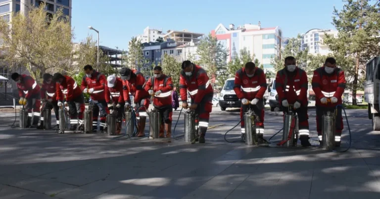 Kayseri Kocasinan'dan kapsamlı ilaçlama