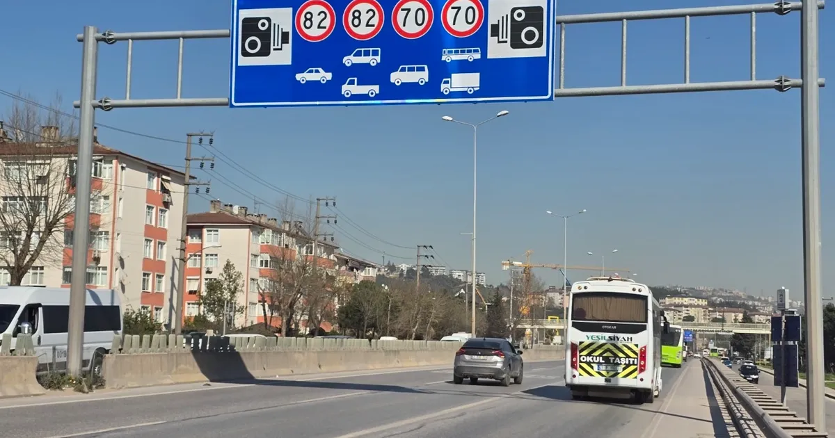 Kocaeli'de hız limitleri değişti
