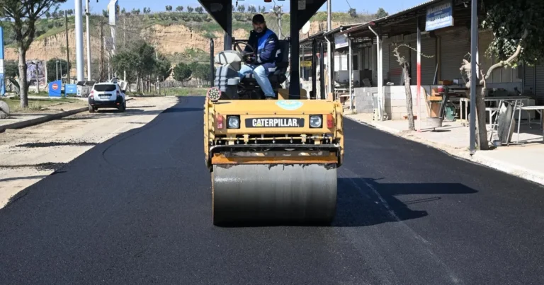 Manisa'da Sarıgöl Sanayi Sitesi asfalta kavuşuyor