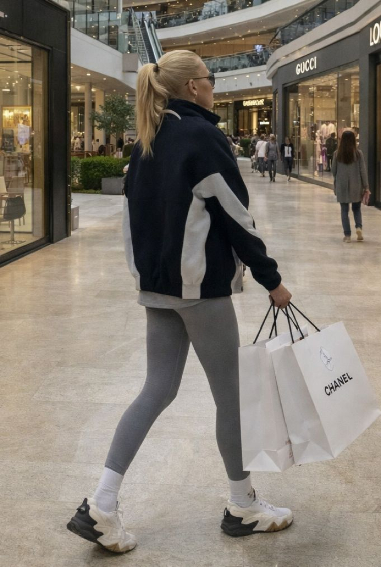 Nevide Çiçek Zorlu Center'da objektiflere yakalandı!