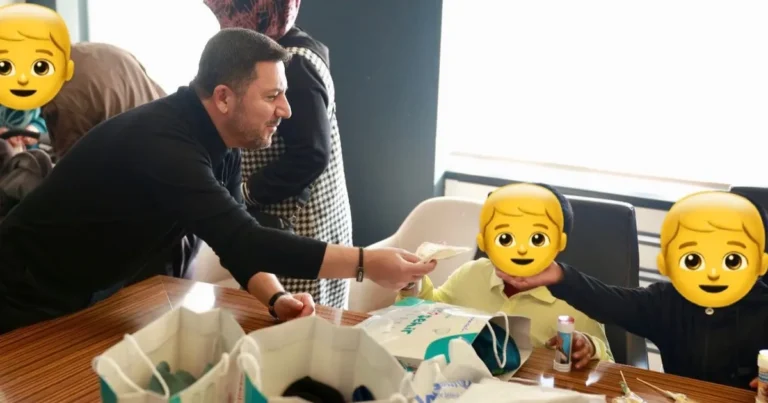 Nevşehirli çocuklara Başkan Amca'dan bayramlık